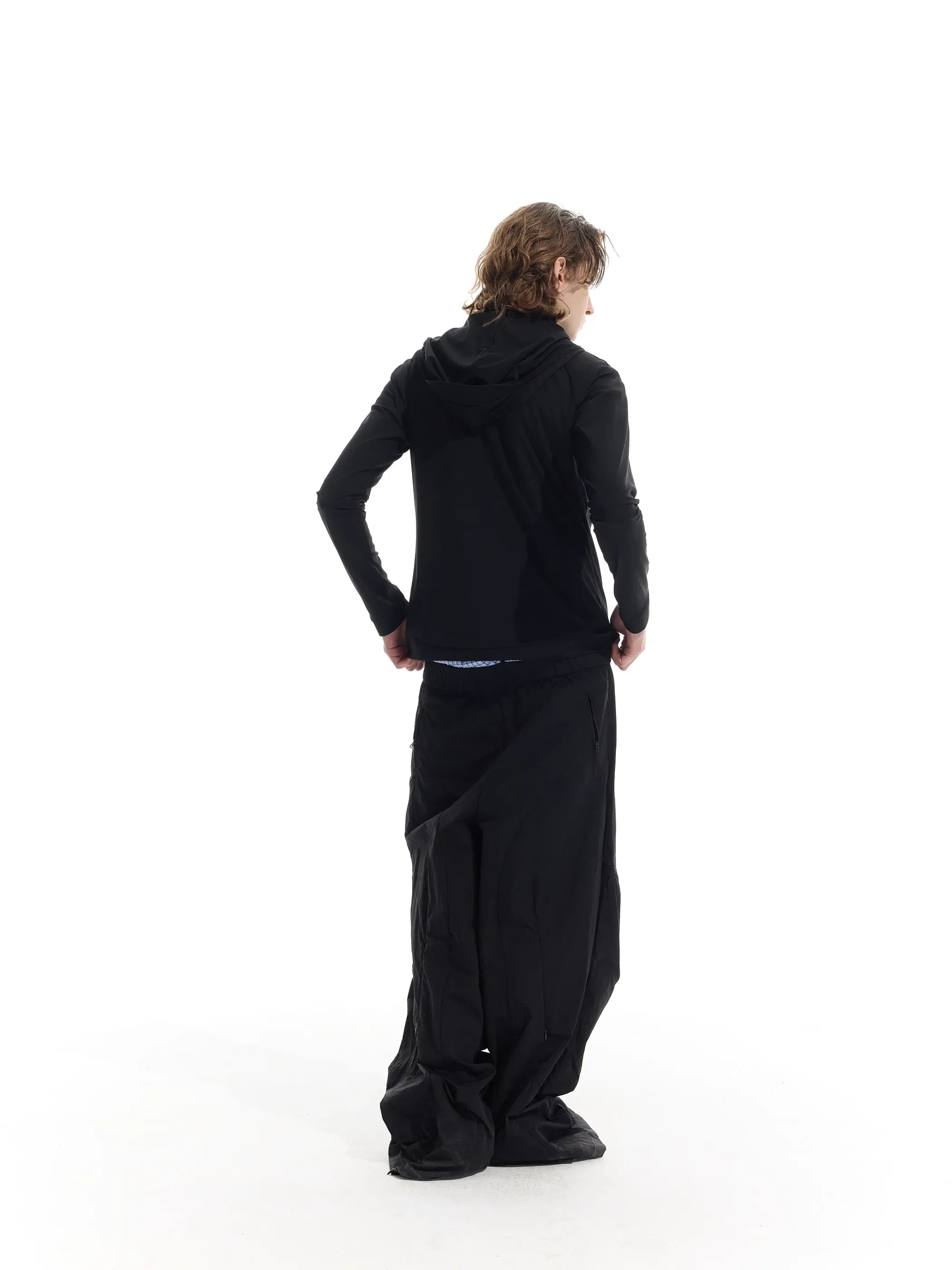 Model shot of UPF50+ Detachable Hood Sun Protection Jacket 7