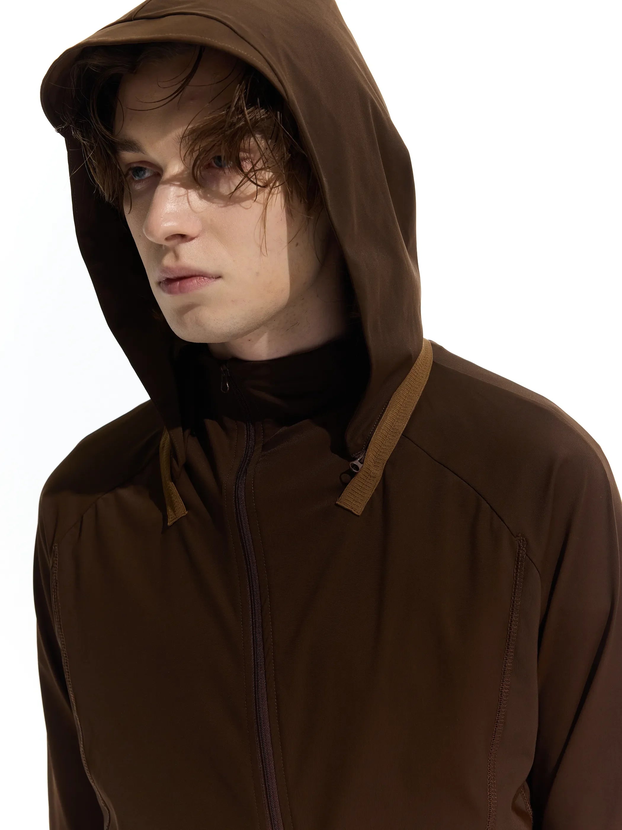 Model shot of UPF50+ Detachable Hood Sun Protection Jacket 5
