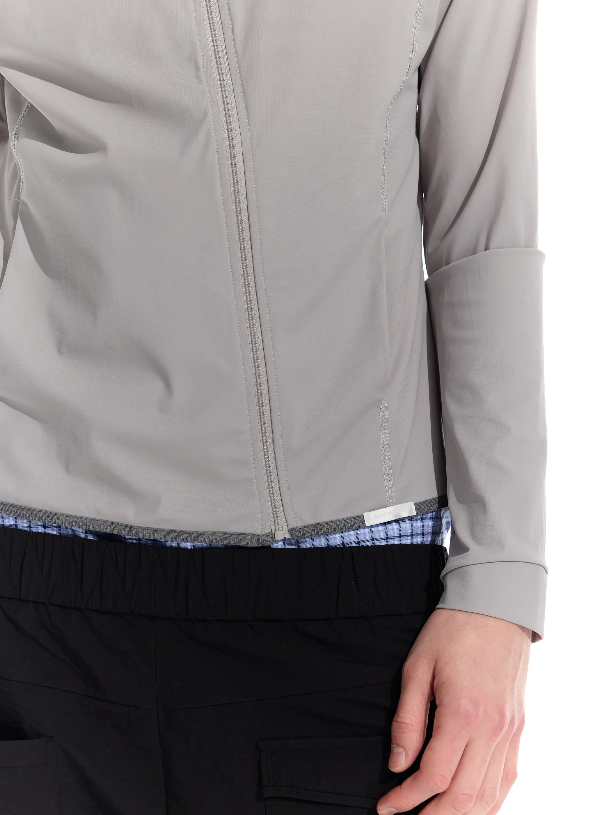 Model shot of UPF50+ Detachable Hood Sun Protection Jacket 6