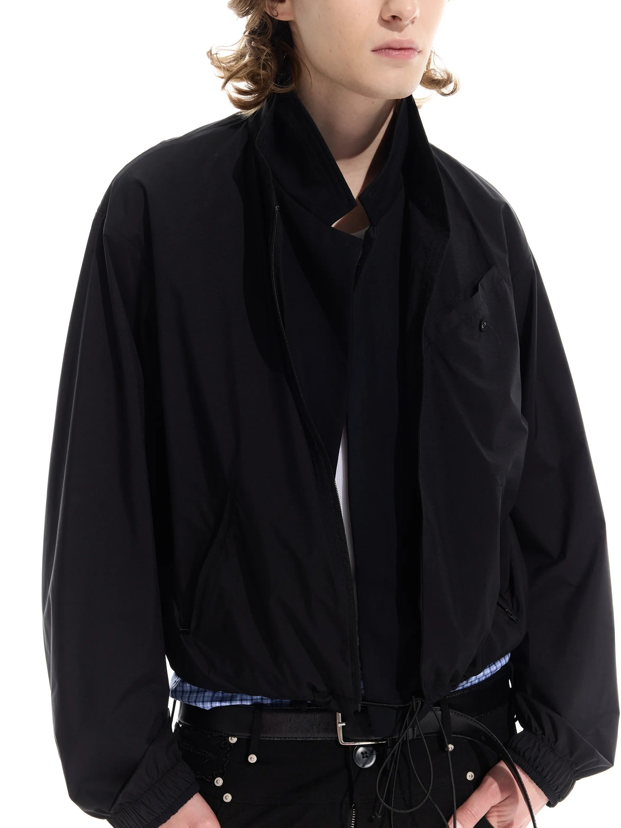Model shot of UPF50+ Taoist Robe Style Sun Protection Jacket 4