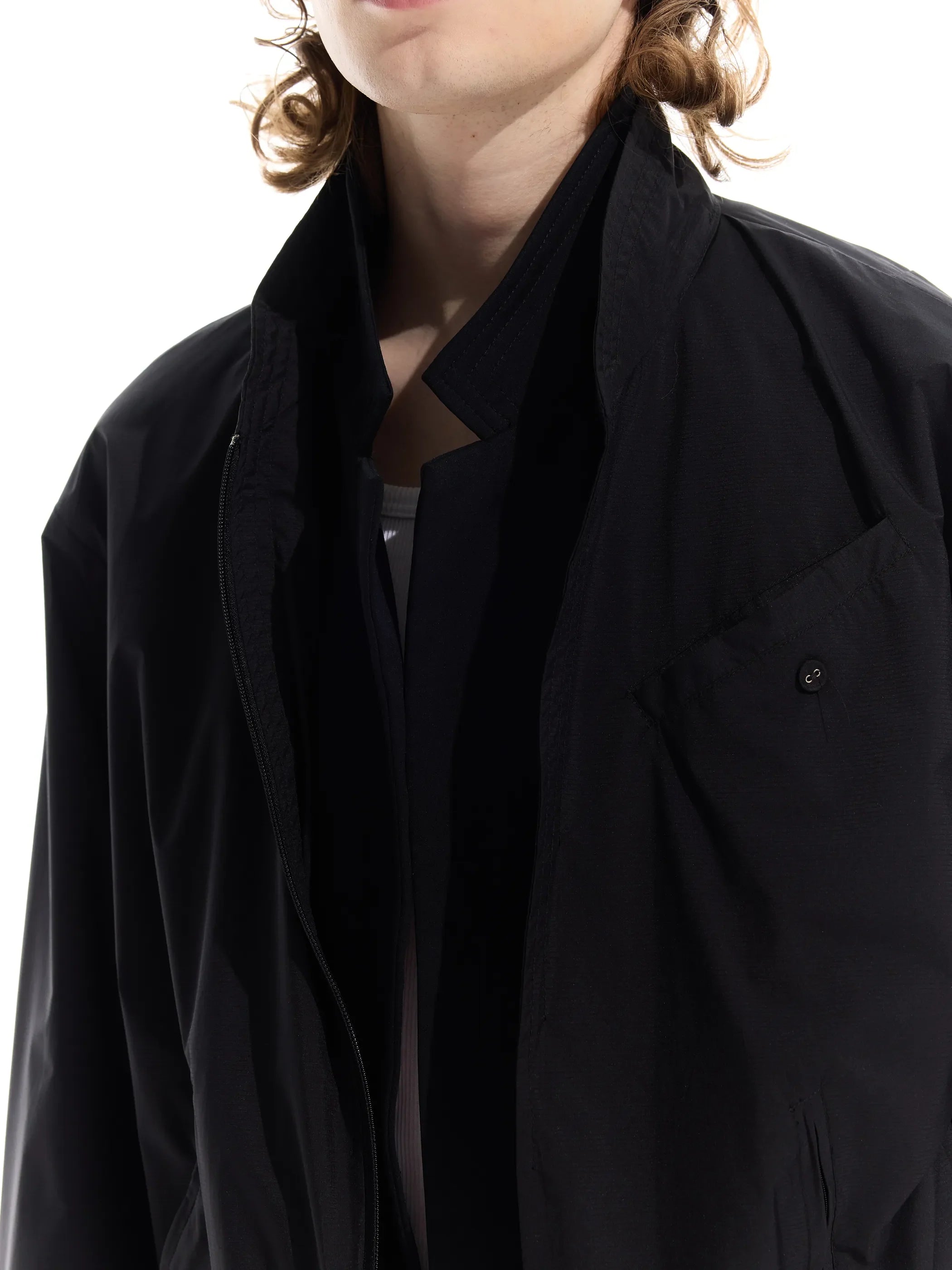 Model shot of UPF50+ Taoist Robe Style Sun Protection Jacket 5