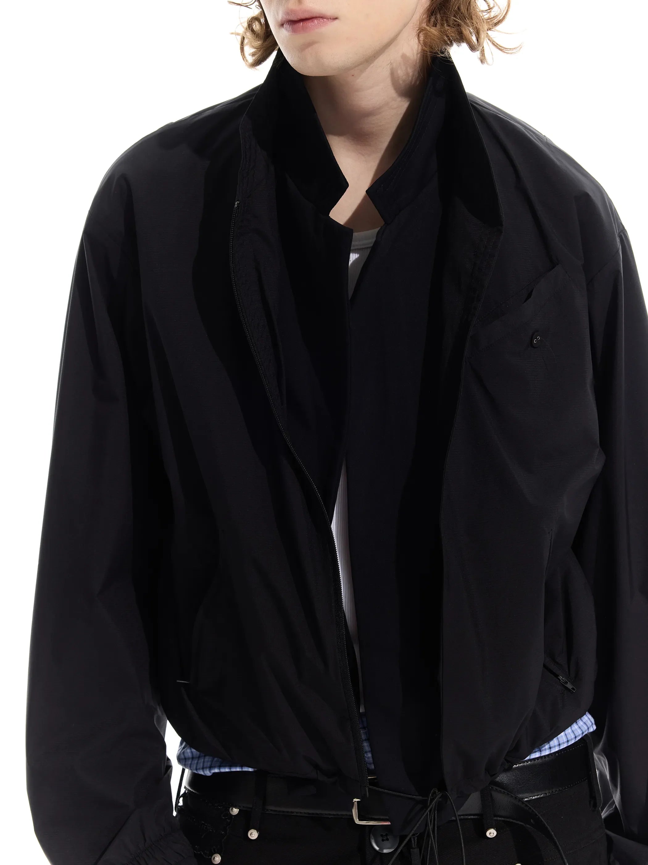 Model shot of UPF50+ Taoist Robe Style Sun Protection Jacket 6