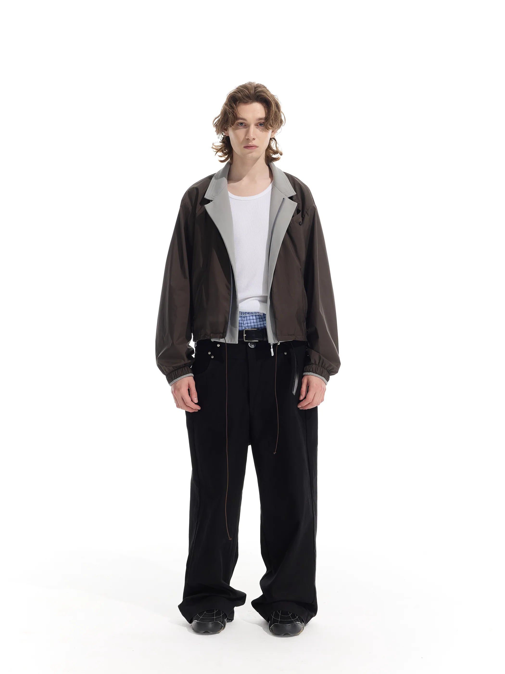 Model shot of UPF50+ Taoist Robe Style Sun Protection Jacket 2