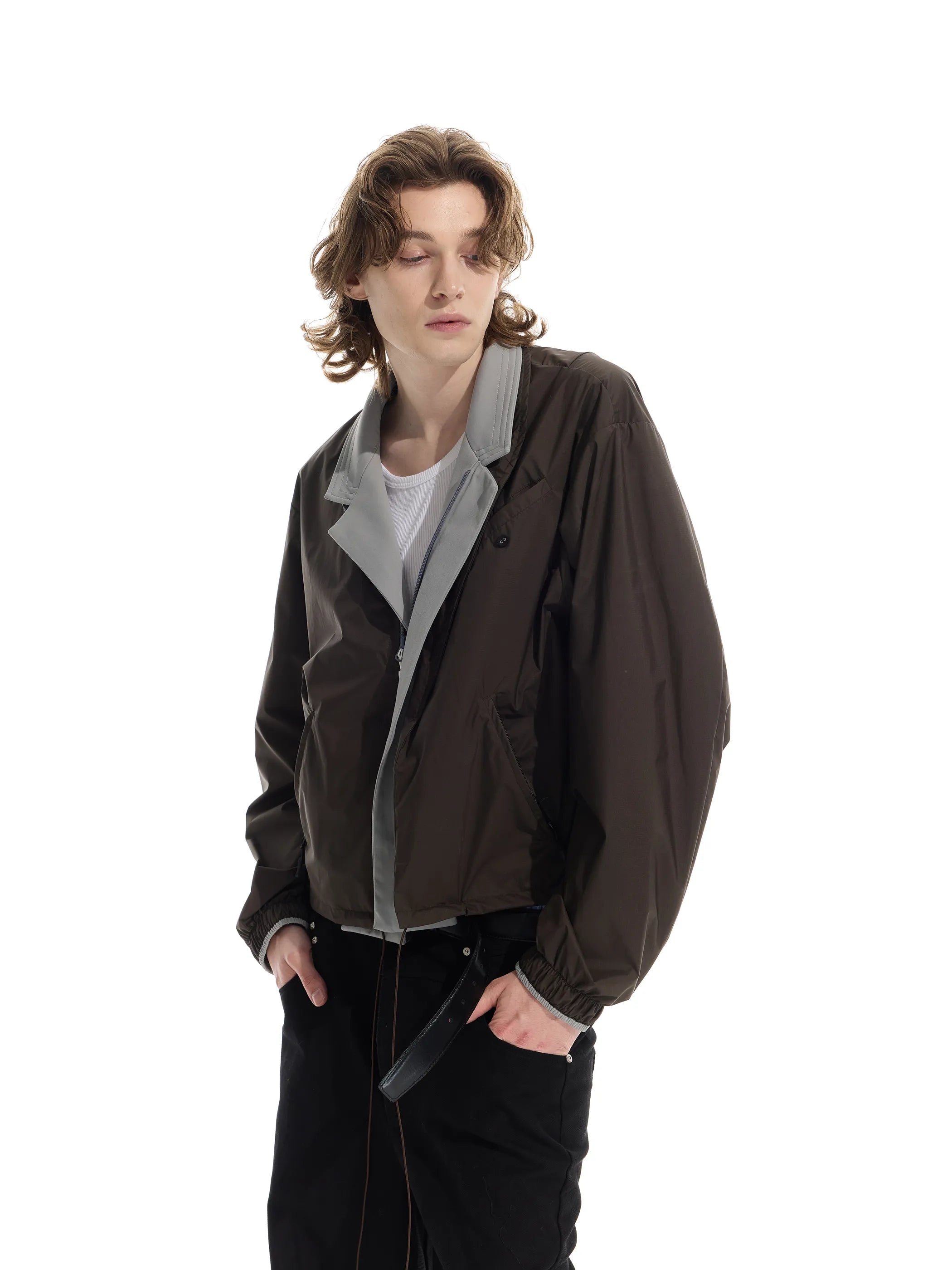 Model shot of UPF50+ Taoist Robe Style Sun Protection Jacket 3