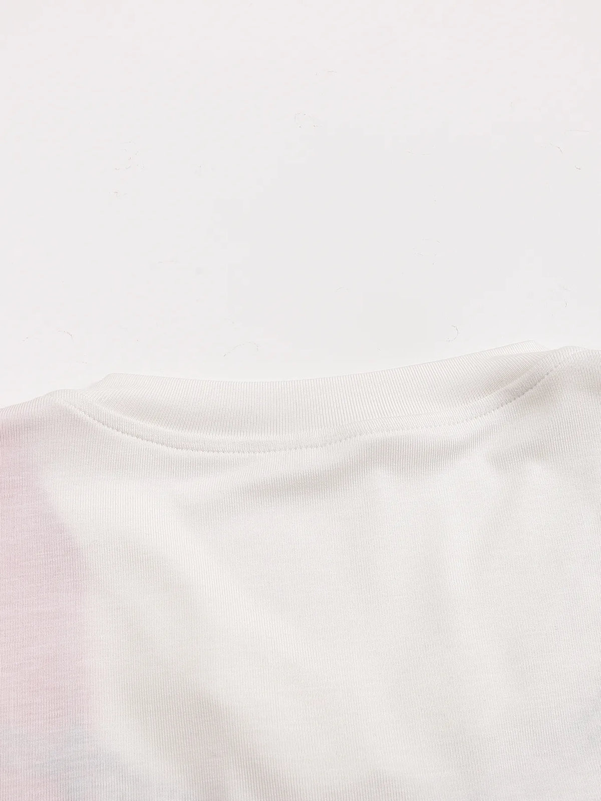 Embroidered Print Patchwork Fitted Long-sleeve Jersey