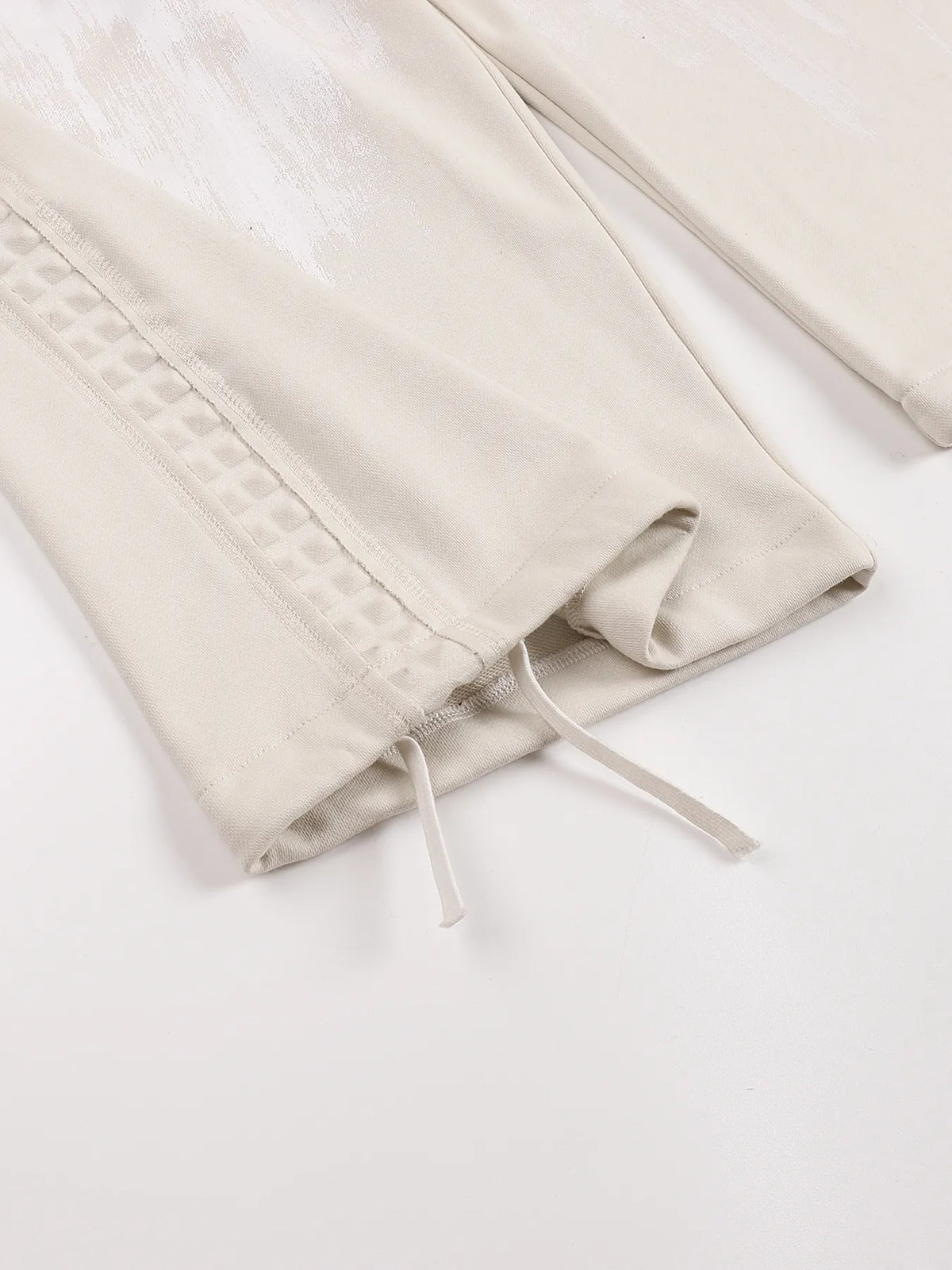 Ribbed Embossed Sweatpants
