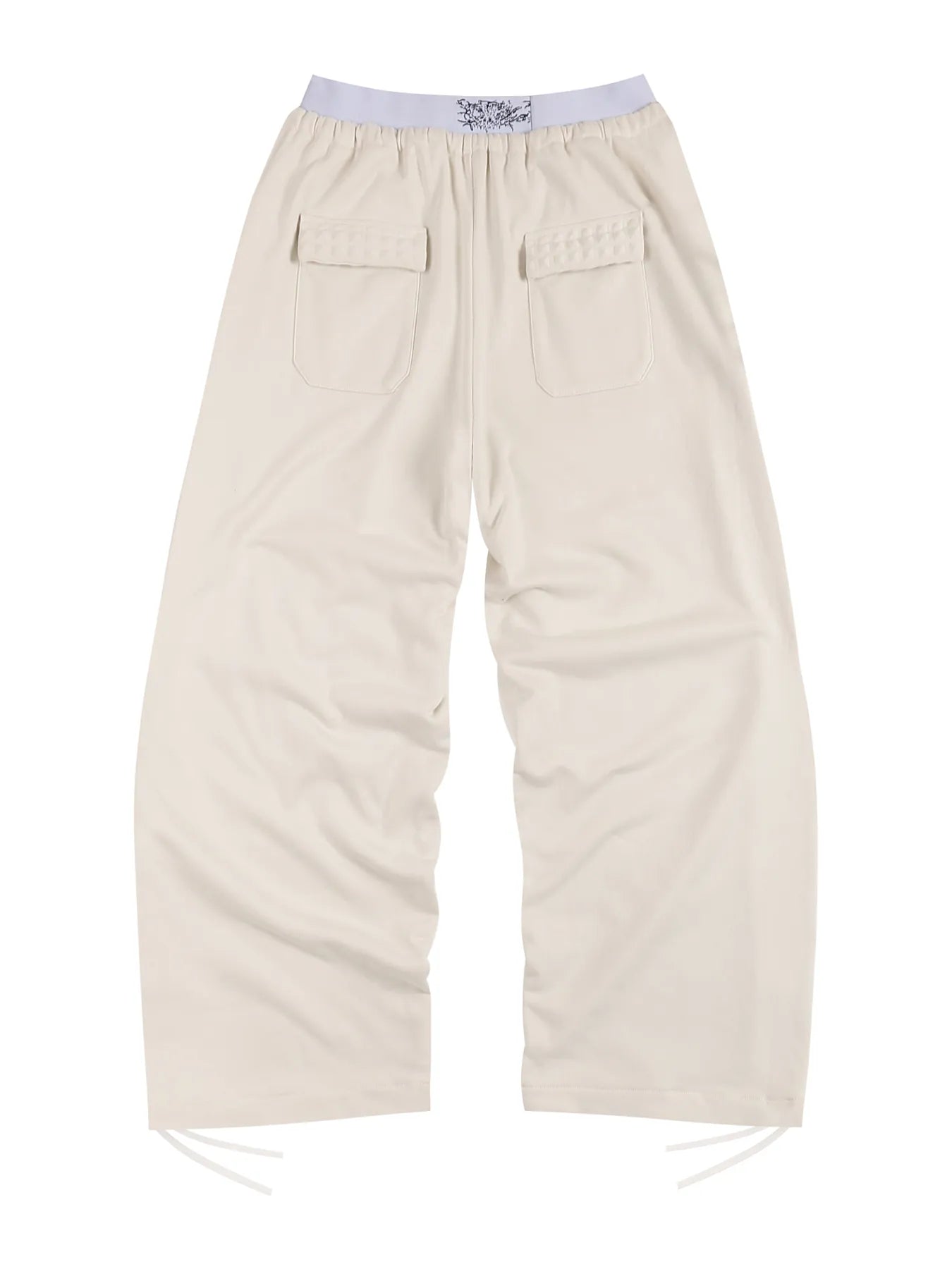 Ribbed Embossed Sweatpants