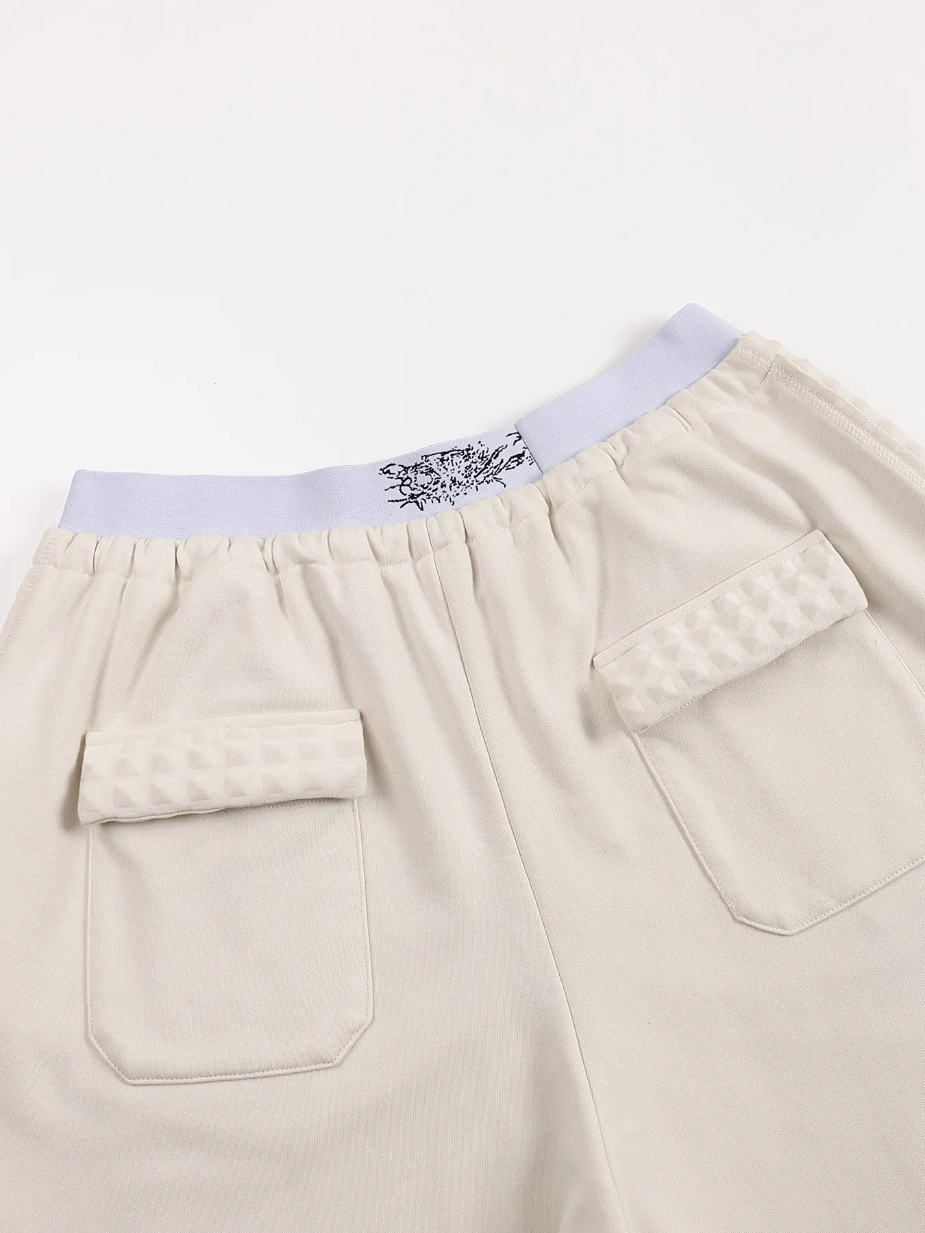 Ribbed Embossed Sweatpants