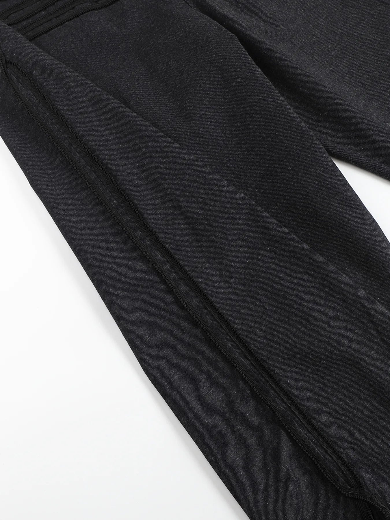 Serpent belt Regimental-stripe trousers