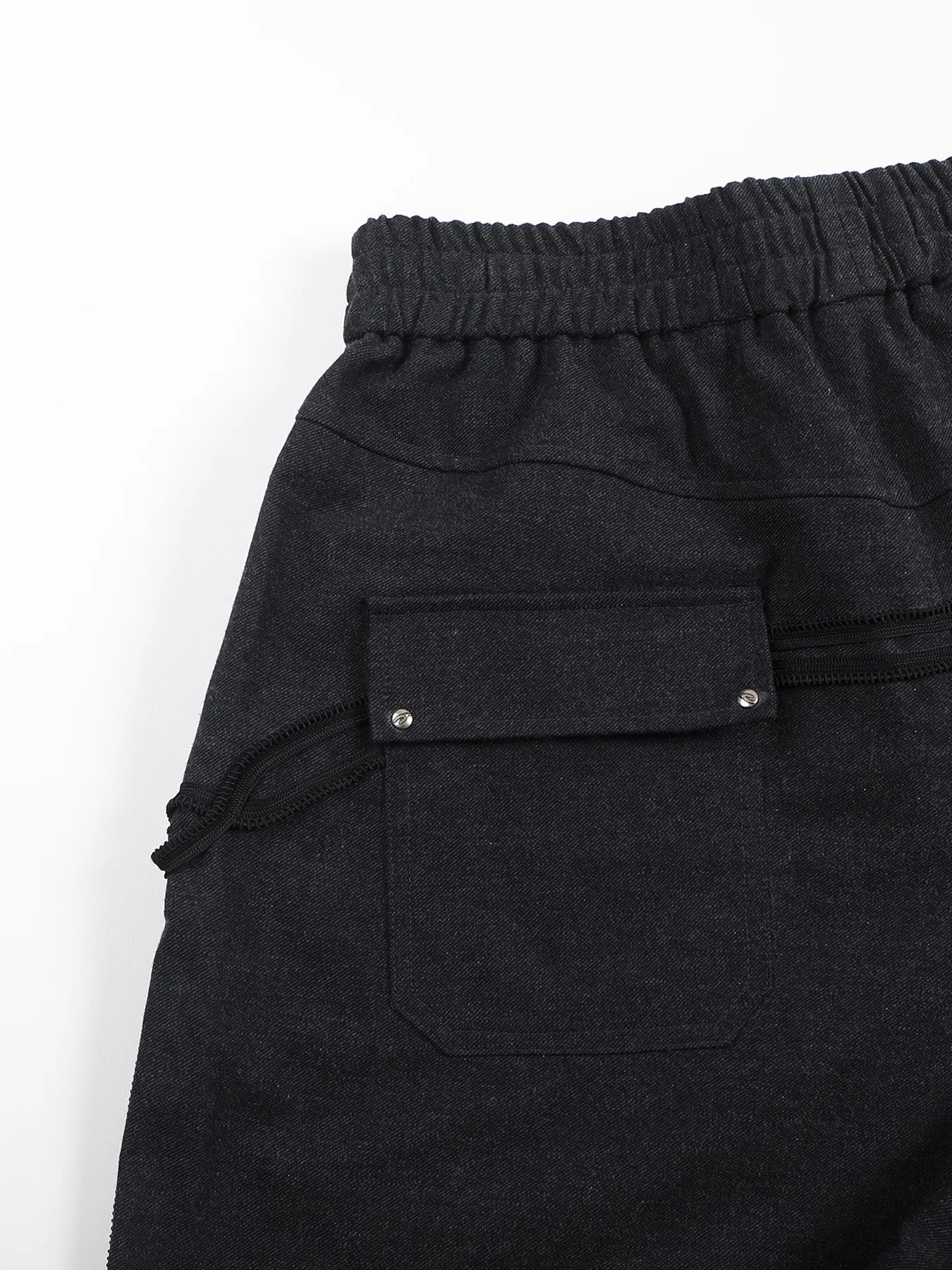 Serpent belt Regimental-stripe trousers
