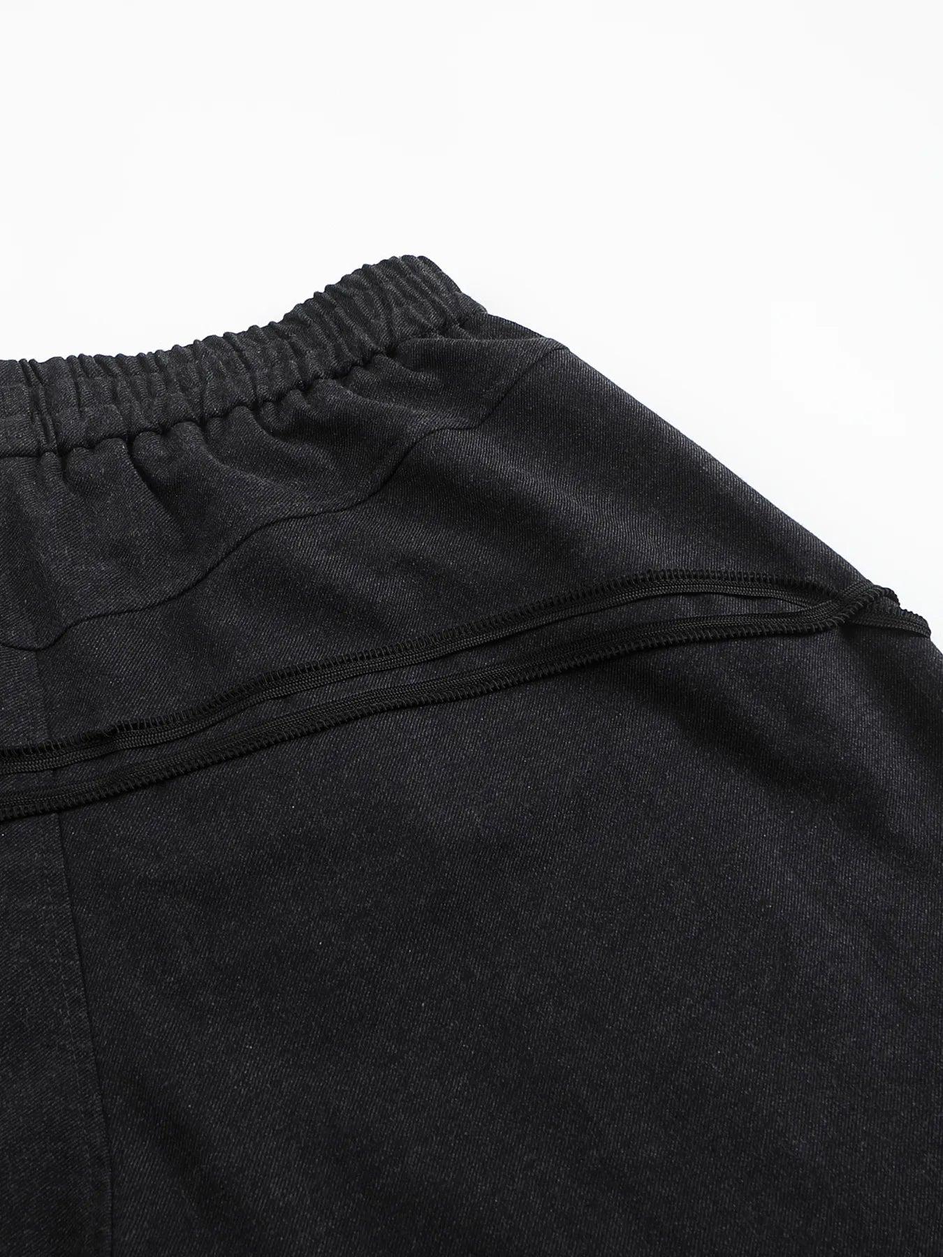 Serpent belt Regimental-stripe trousers