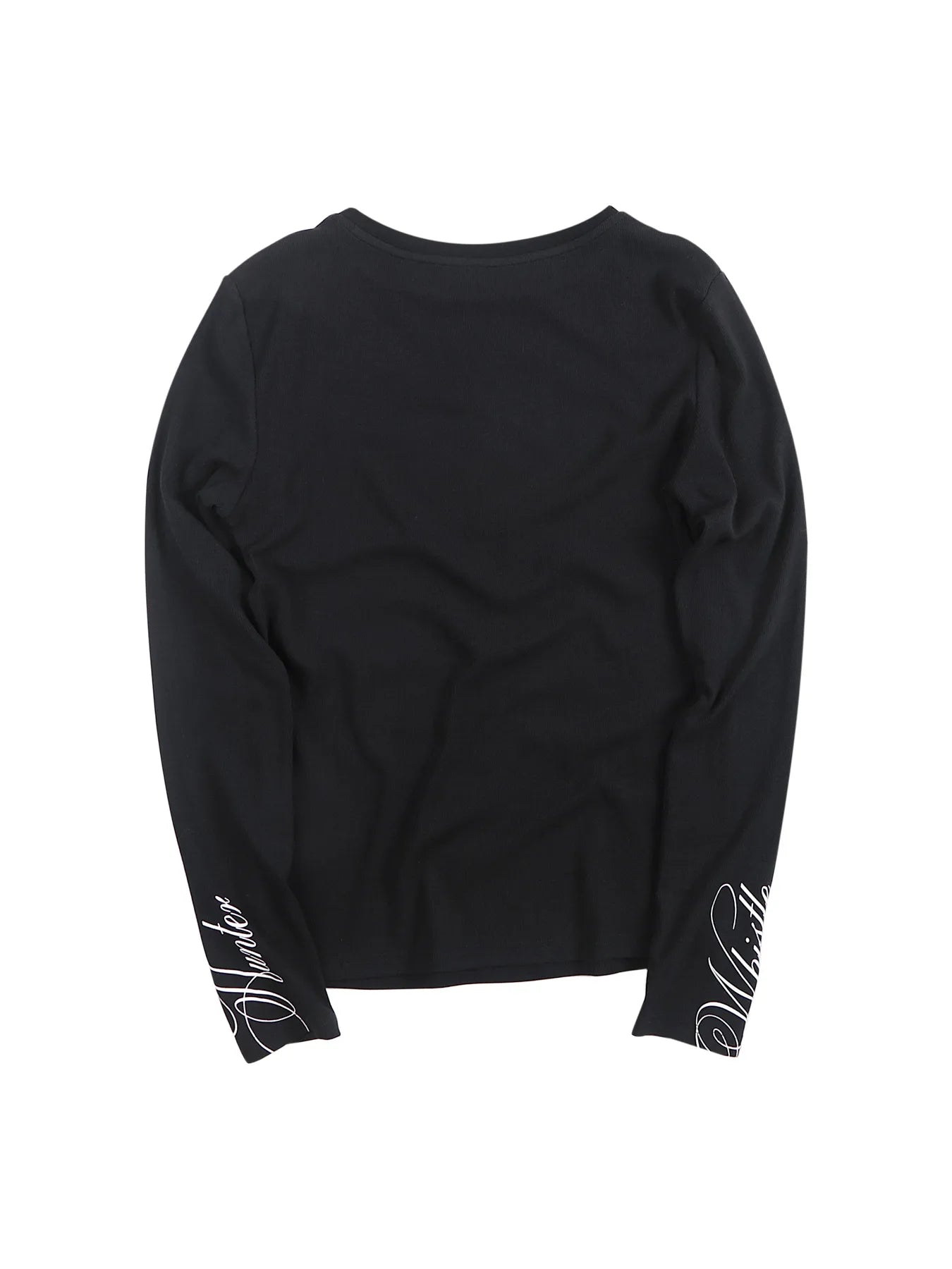 Sleeve motif long-sleeve tee
