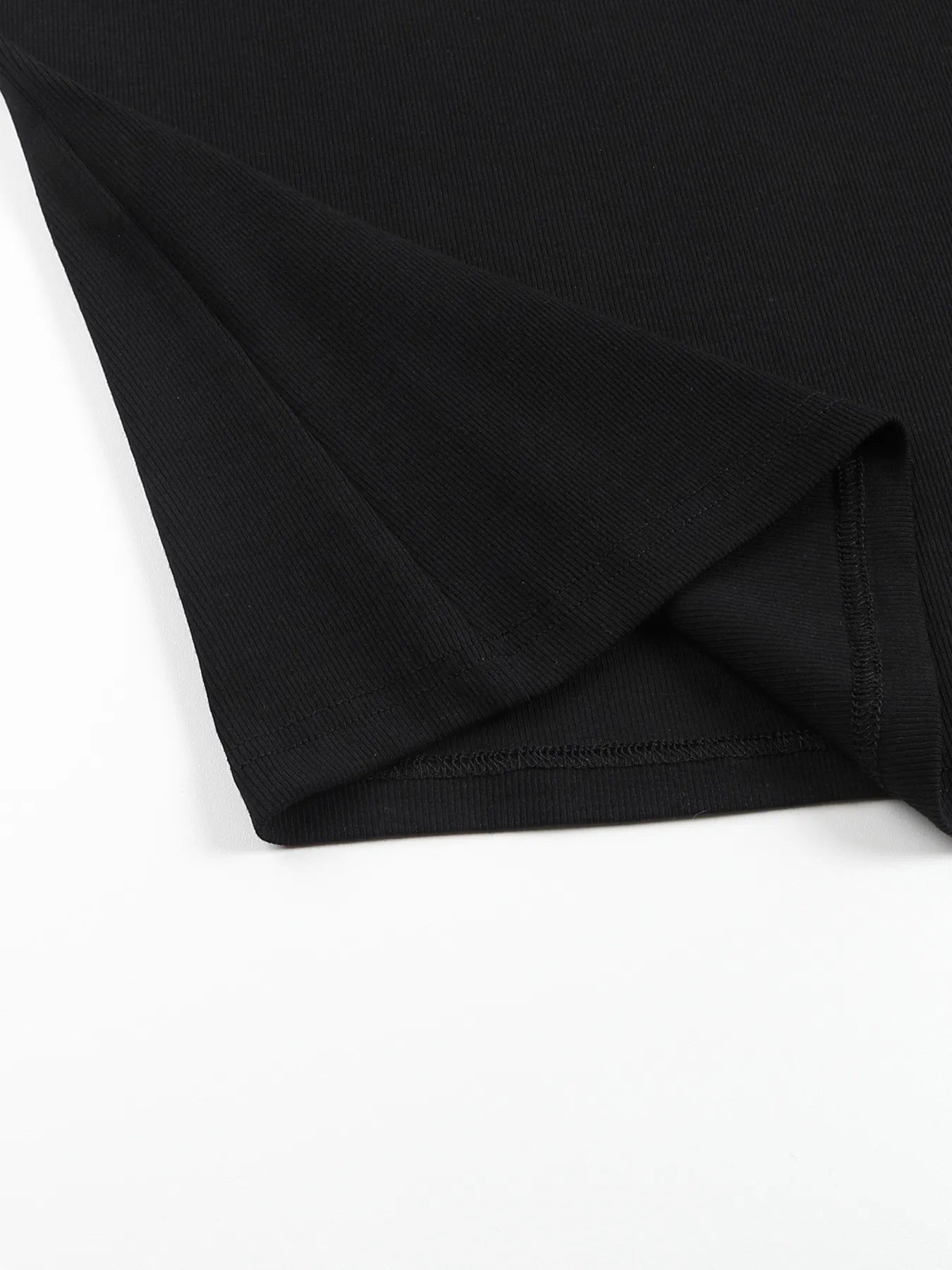 Sleeve motif long-sleeve tee