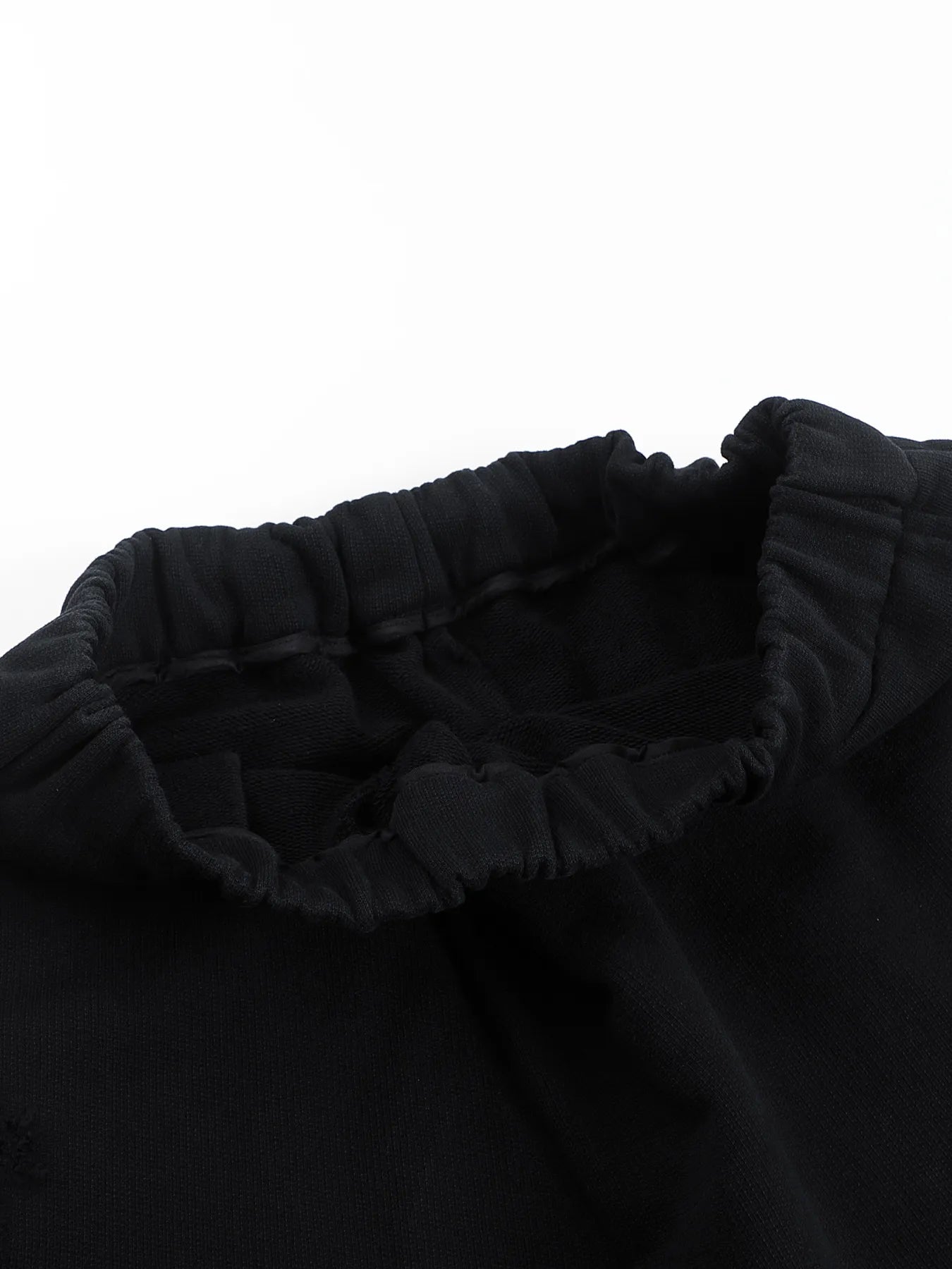 Napoleon-style distressed sweatpants