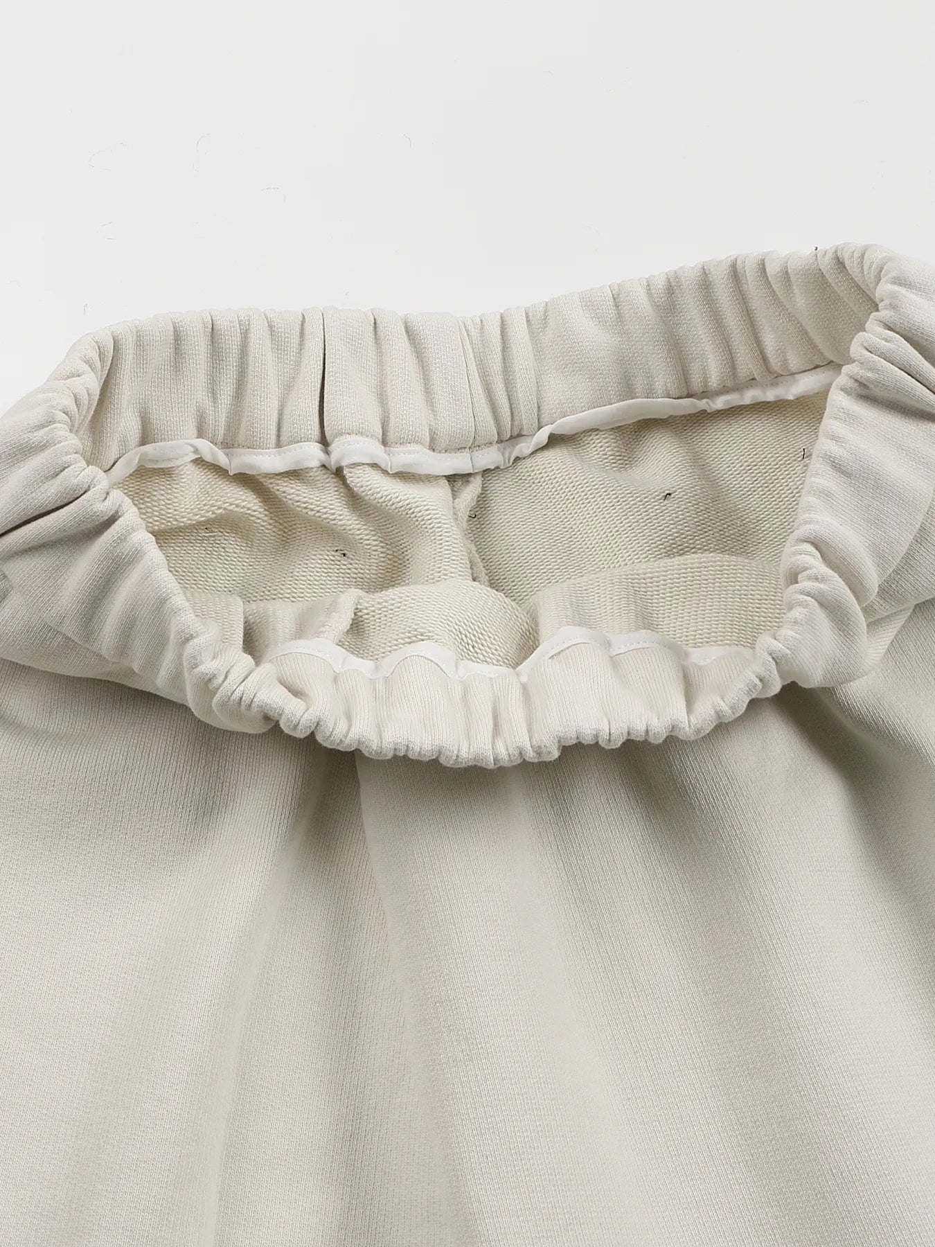 Napoleon-style distressed sweatpants