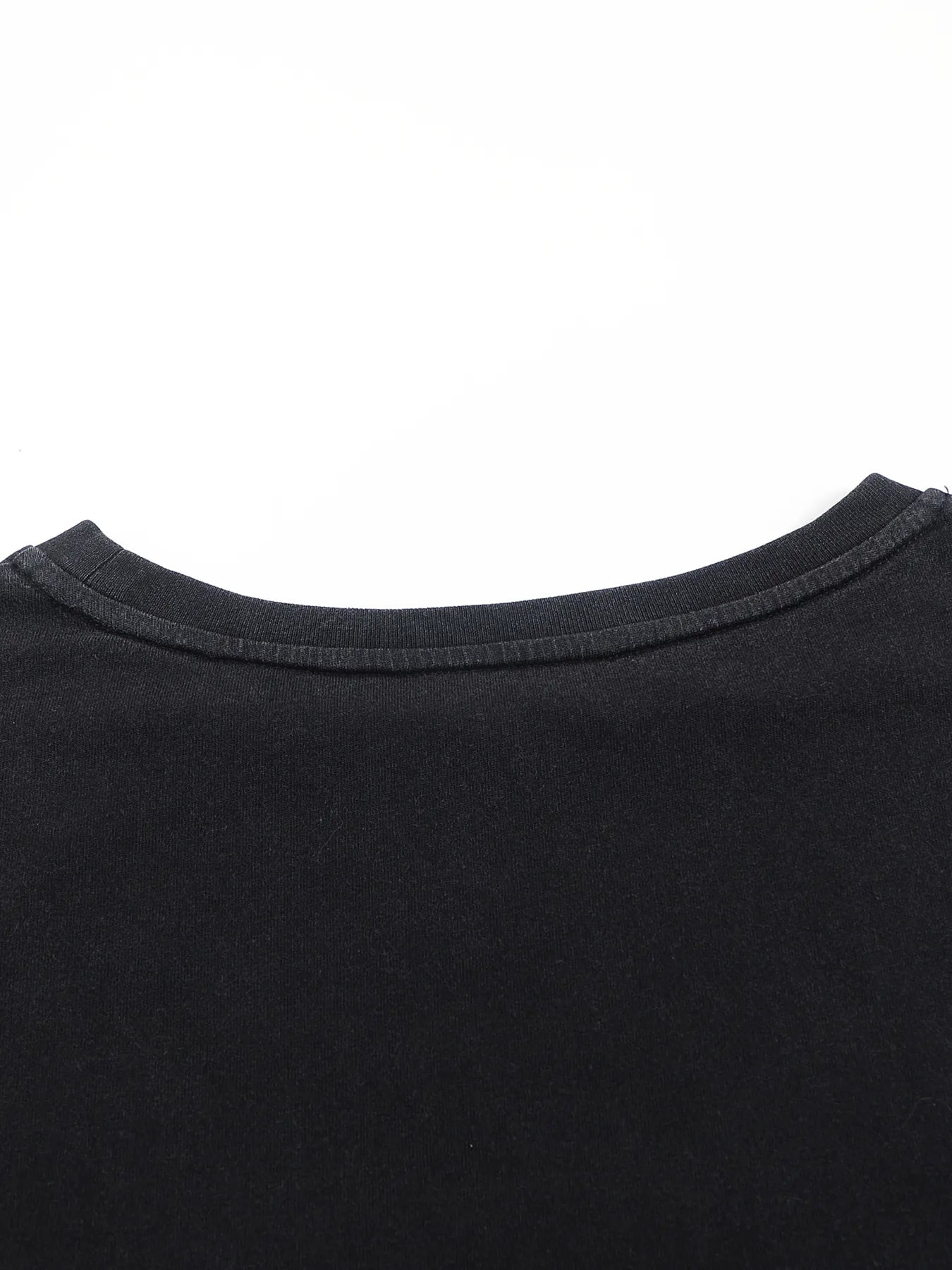 Retro-style, aged-out fit T-shirt
