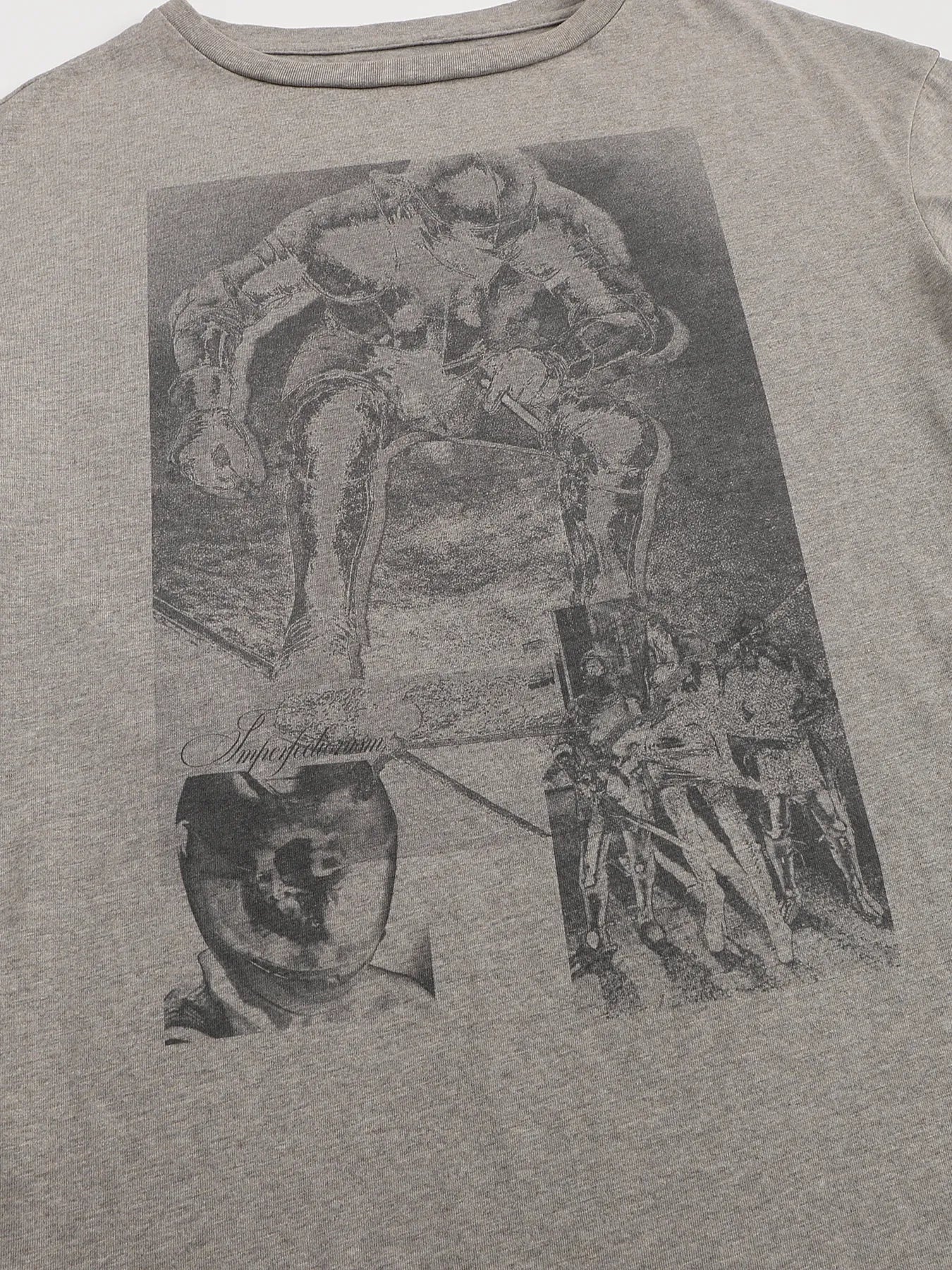 Retro-style, aged-out fit T-shirt