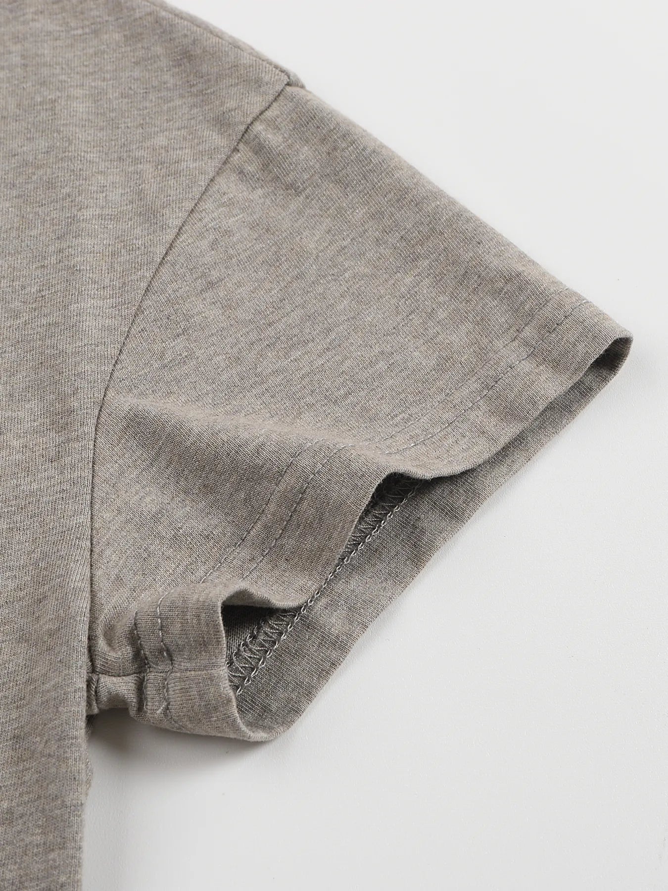 Retro-style, aged-out fit T-shirt