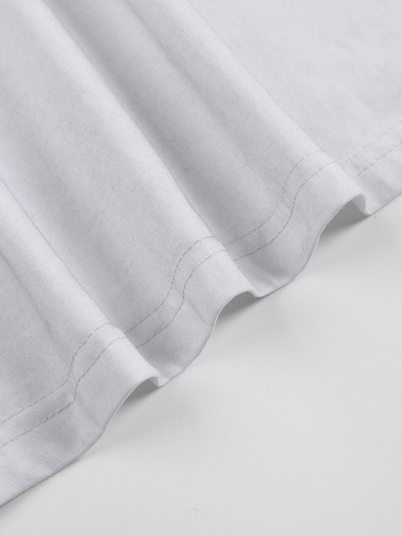 Retro-style, aged-out fit T-shirt