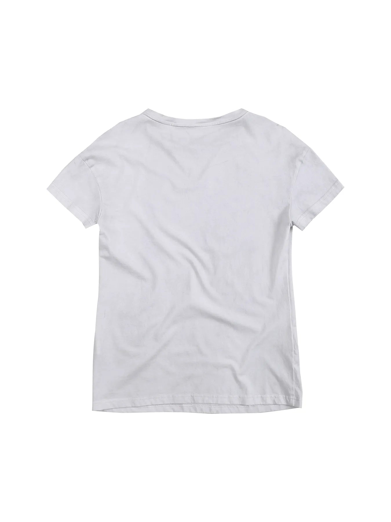 Retro-style, aged-out fit T-shirt