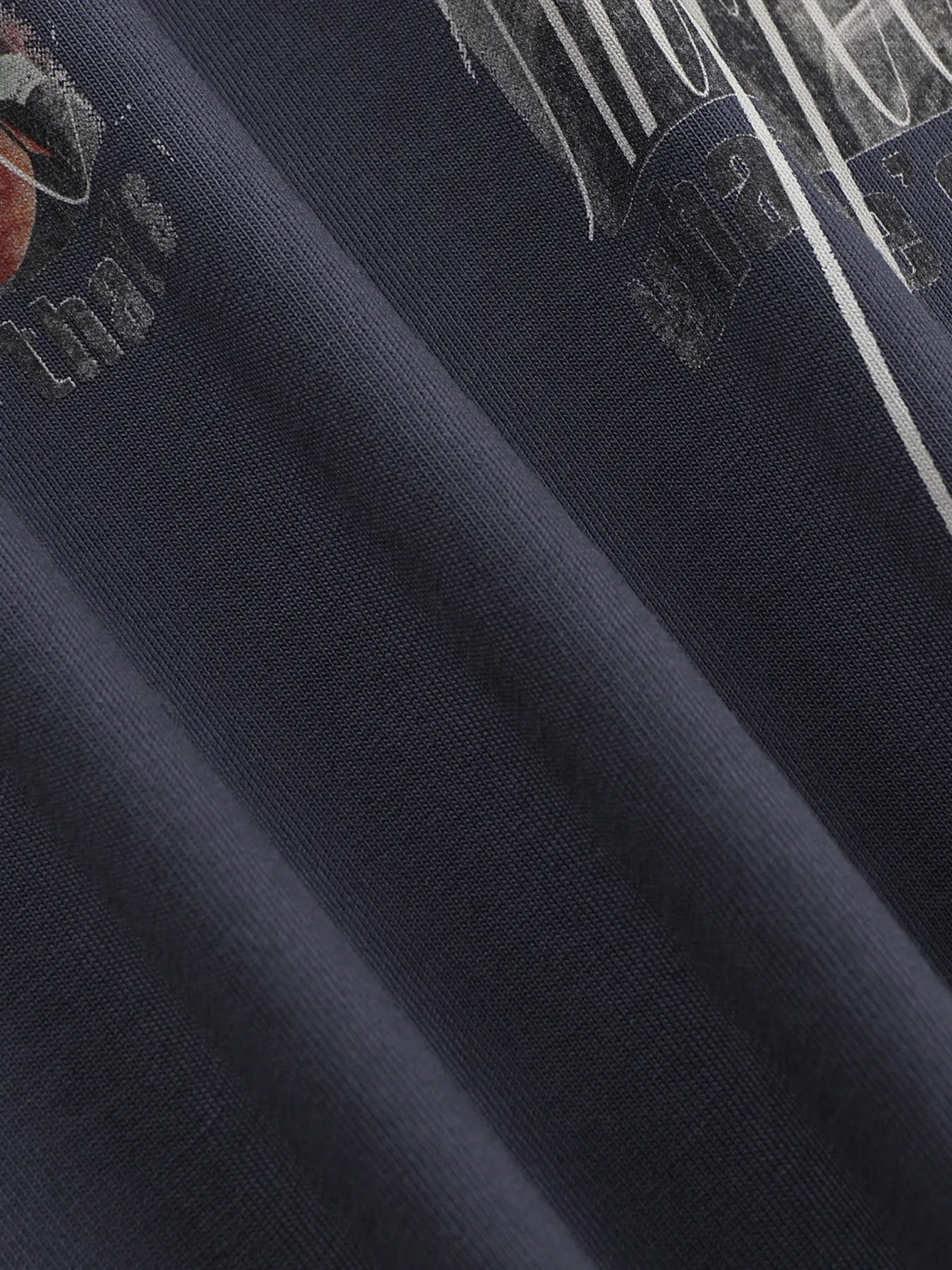 Water-washed, aged-style T-shirt
