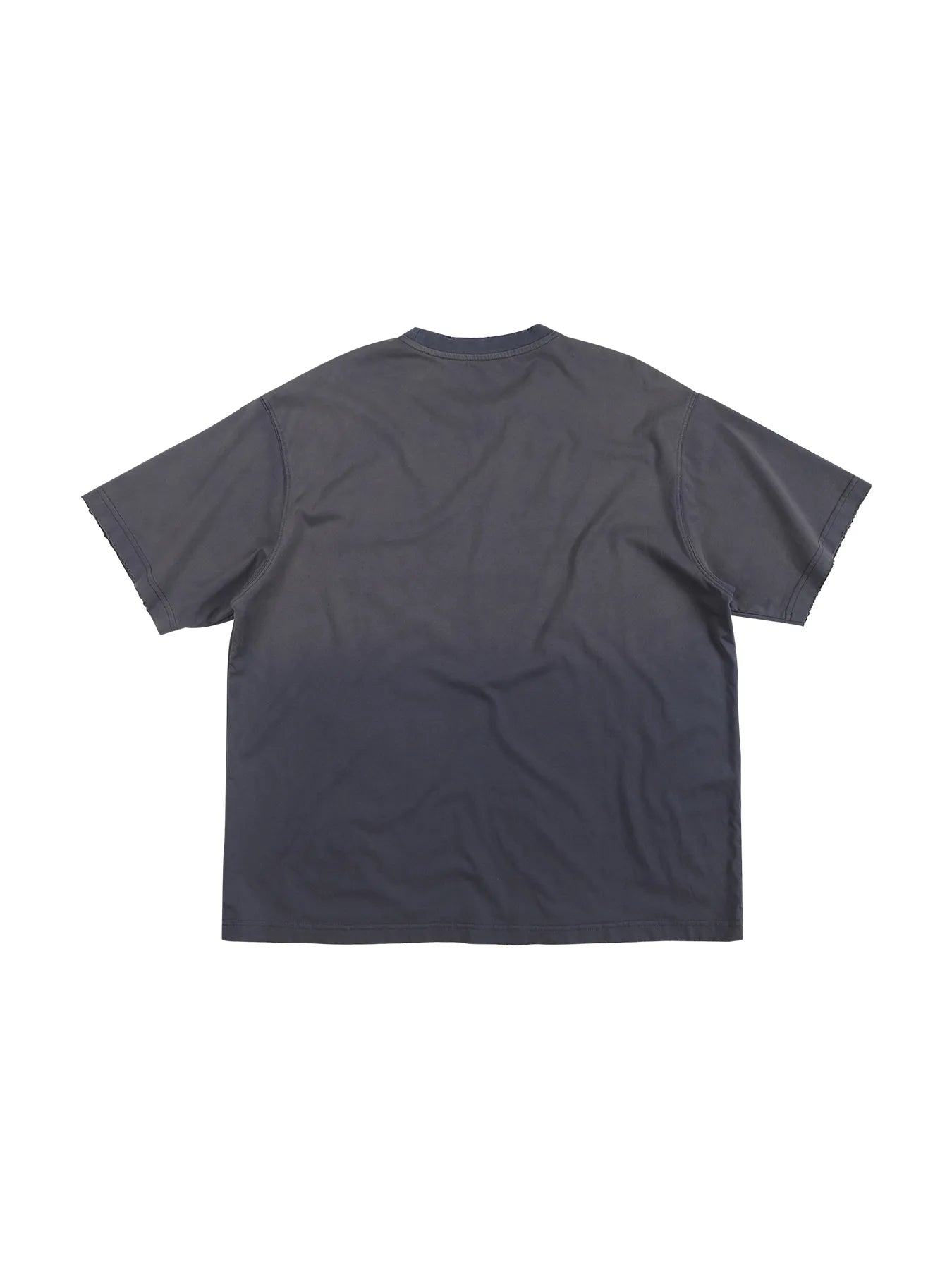Water-washed, aged-style T-shirt