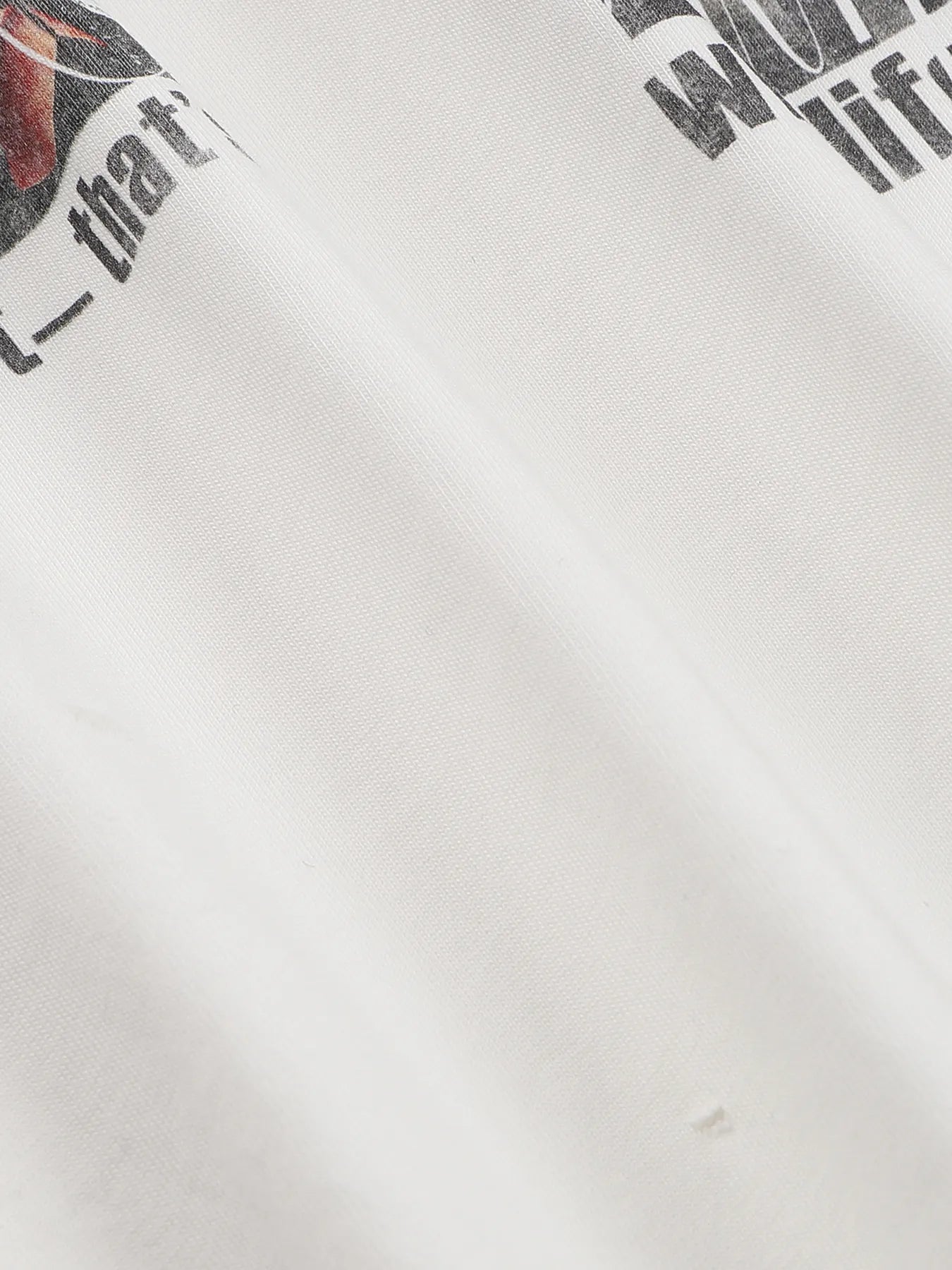 Water-washed, aged-style T-shirt
