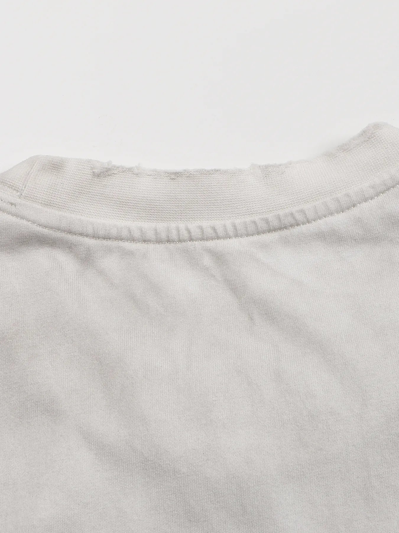 Water-washed, aged-style T-shirt