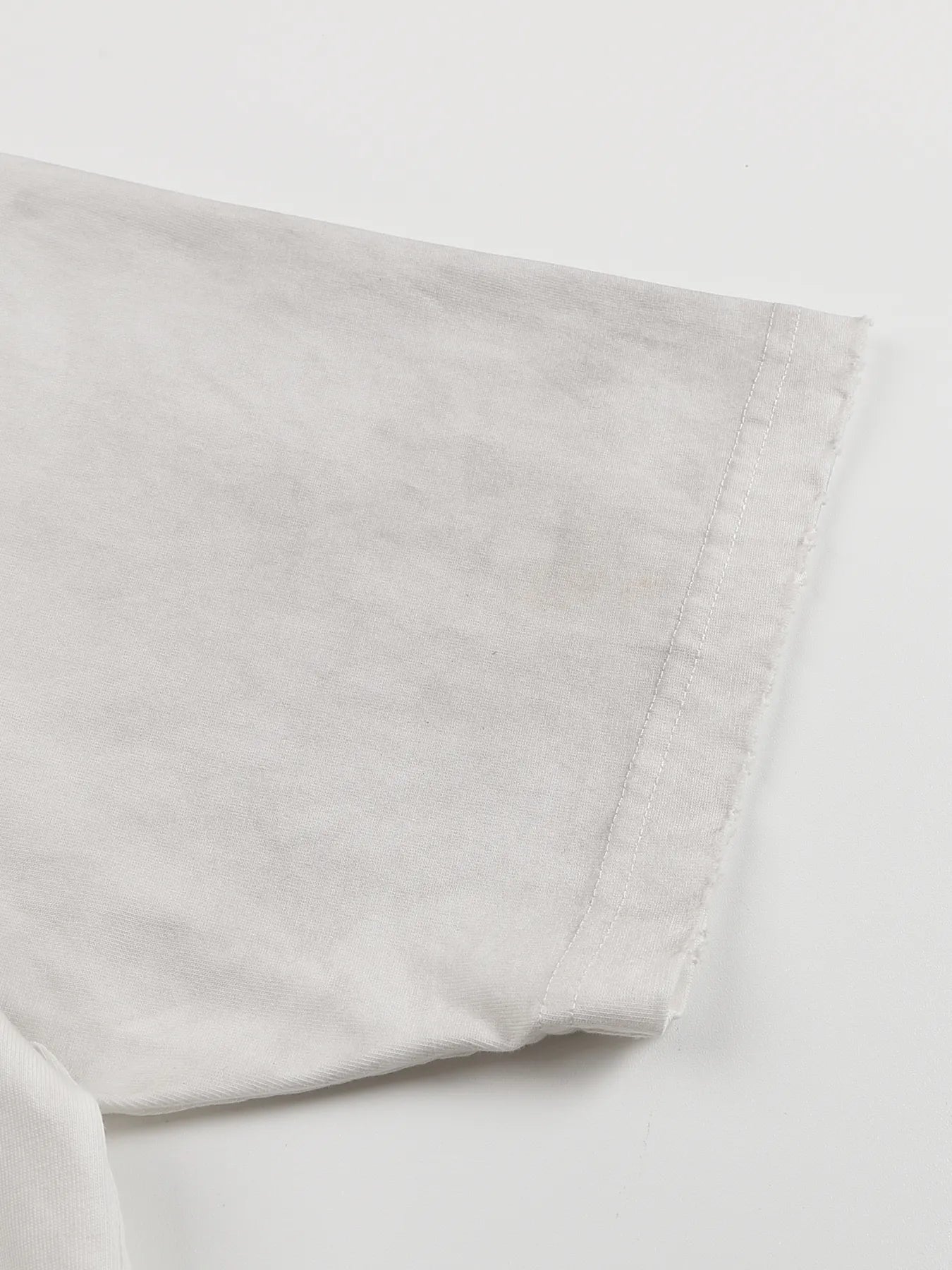 Water-washed, aged-style T-shirt
