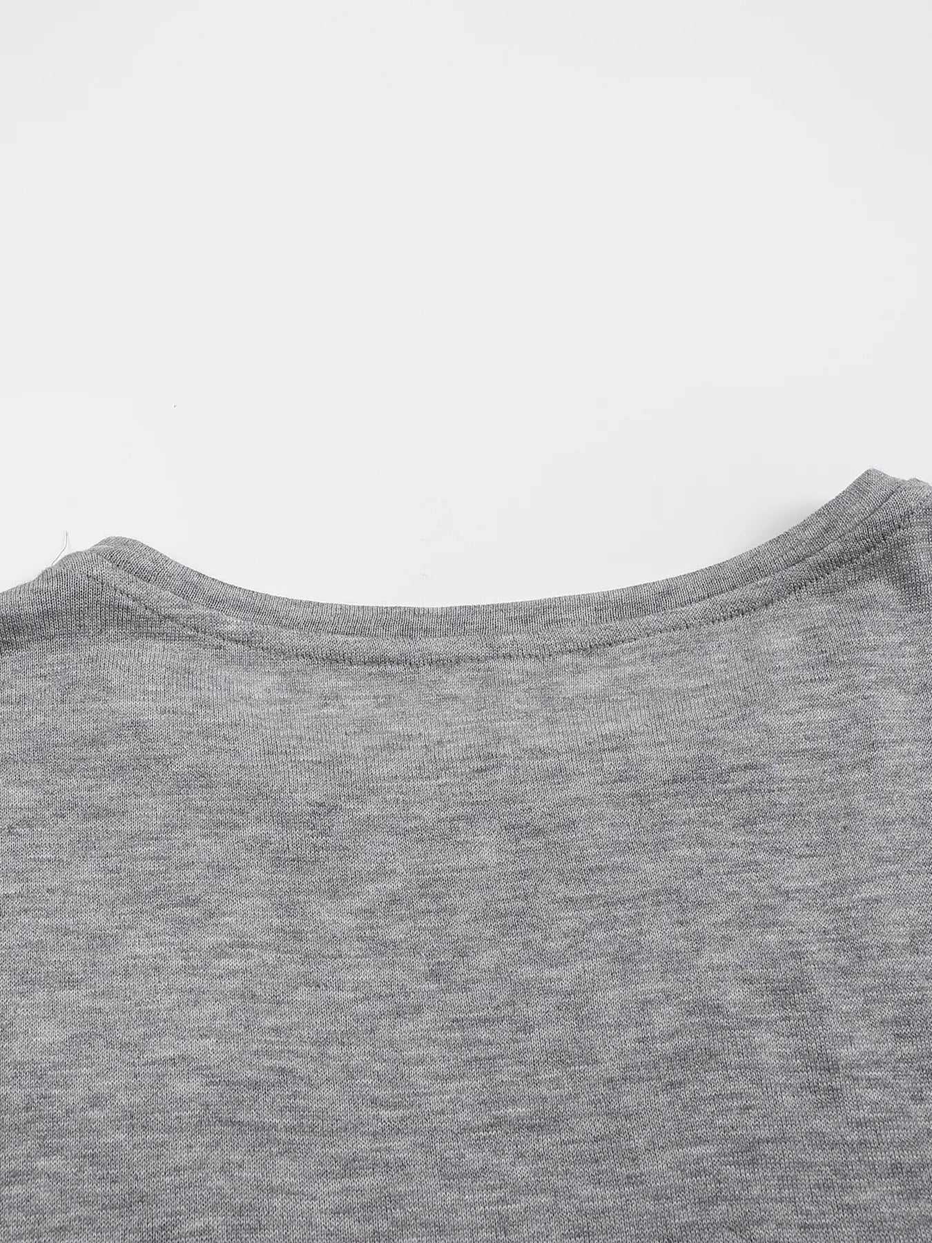 Wool blended printed short-sleeved shirt